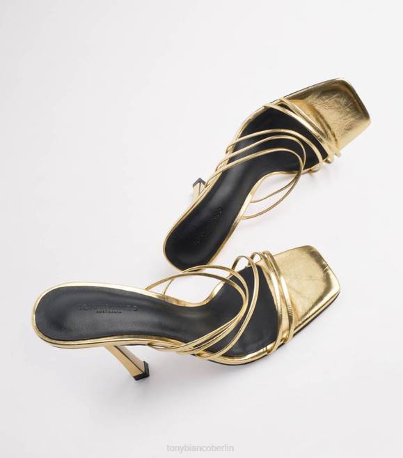 Stöckelschuhe| de Tony Bianco Frauen Foxie-Heels Goldfolie 4624166